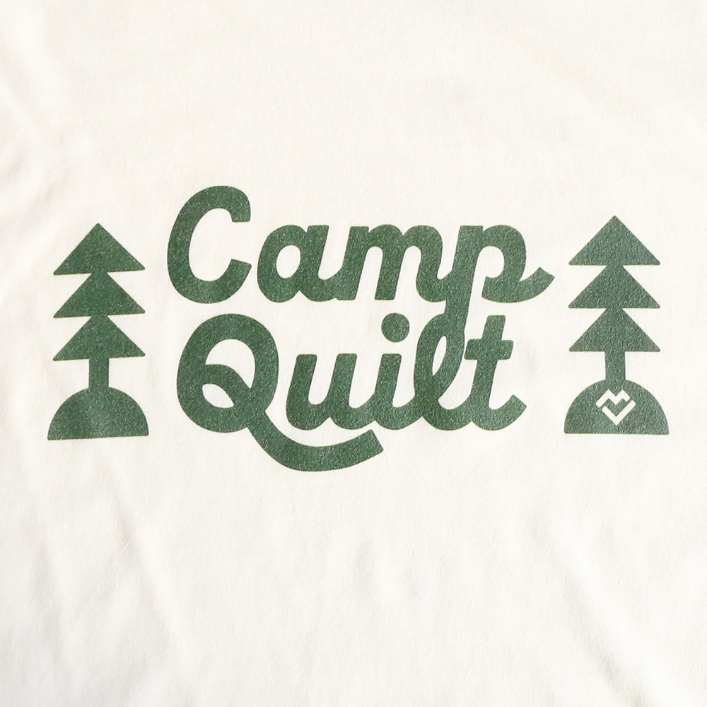 Camp Quilt - Ringer T-shirt (Cream)
