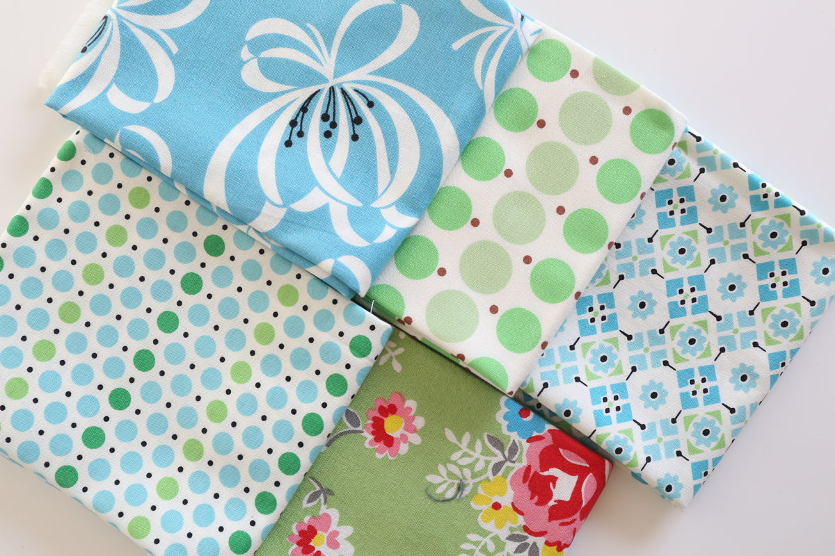 Scrappy Denise Schmidt - 5 Fat Quarter Bundle