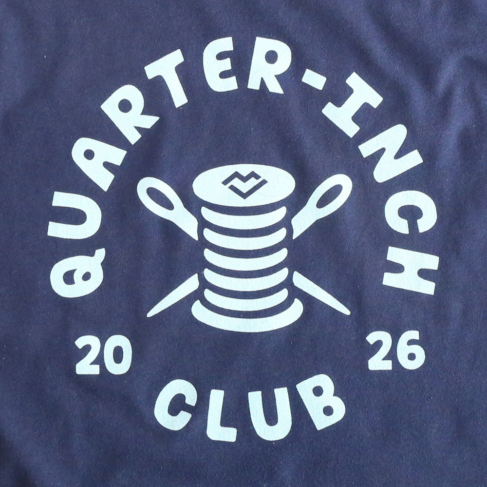 Quarter-Inch Club - T-shirt (Navy)