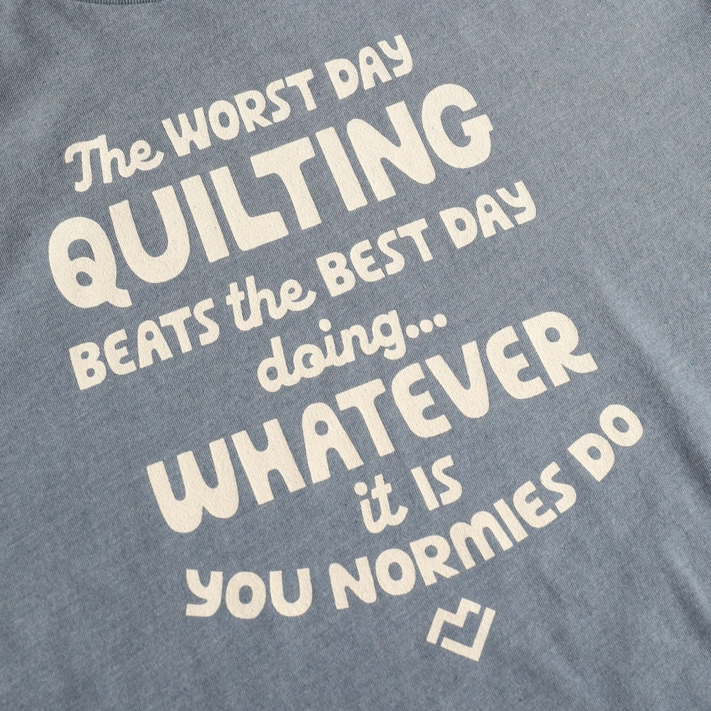 Best Day Quilting - T-shirt (Slate)