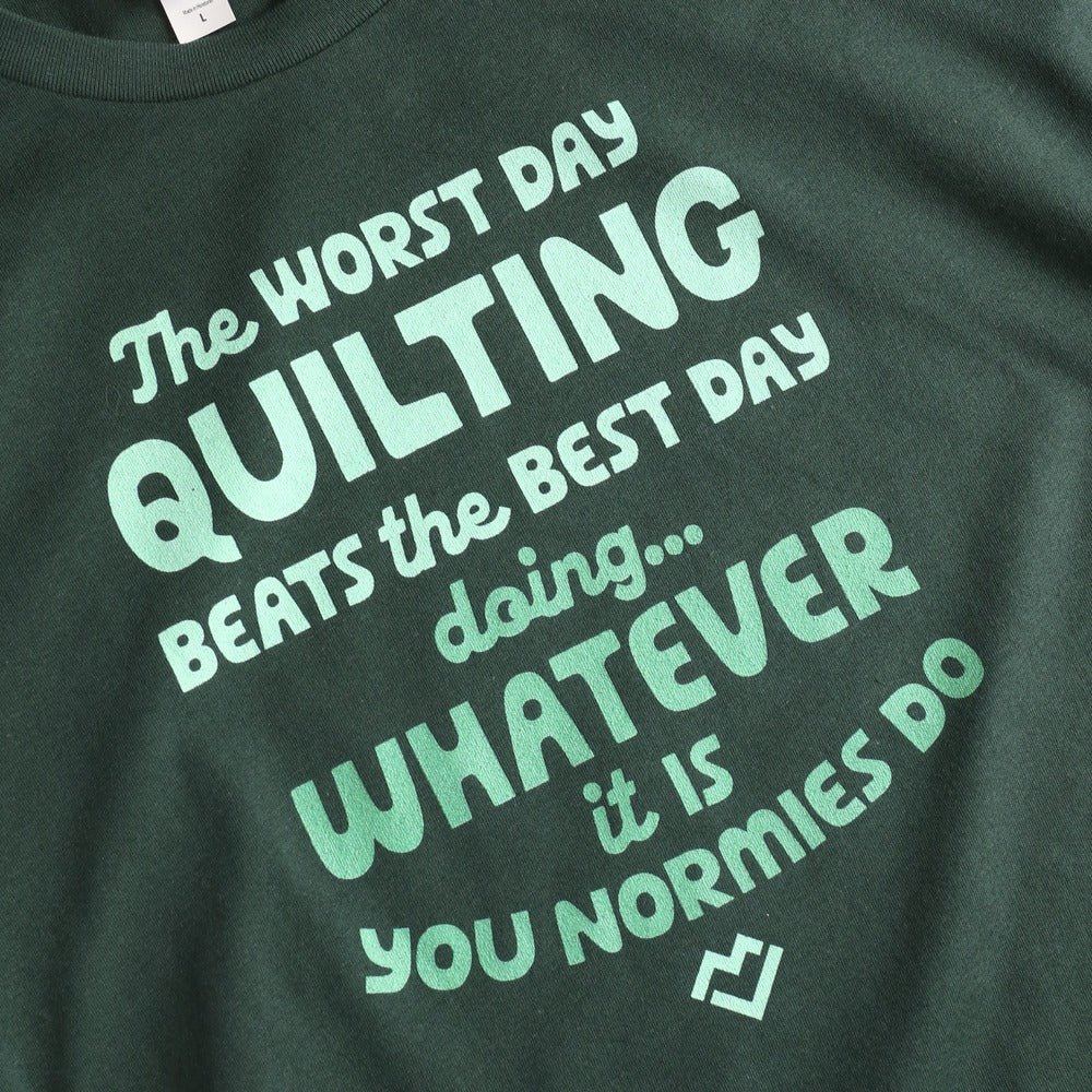 Best Day Quilting - T-shirt (Forest)