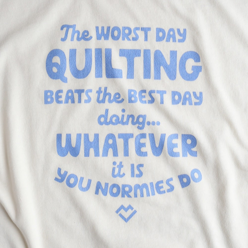 Best Day Quilting - T-shirt (Cream)