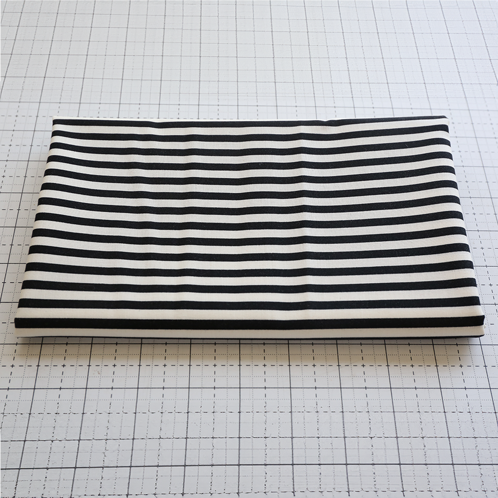 Essentially Yours ¼" Stripe – Black & White - Fabric