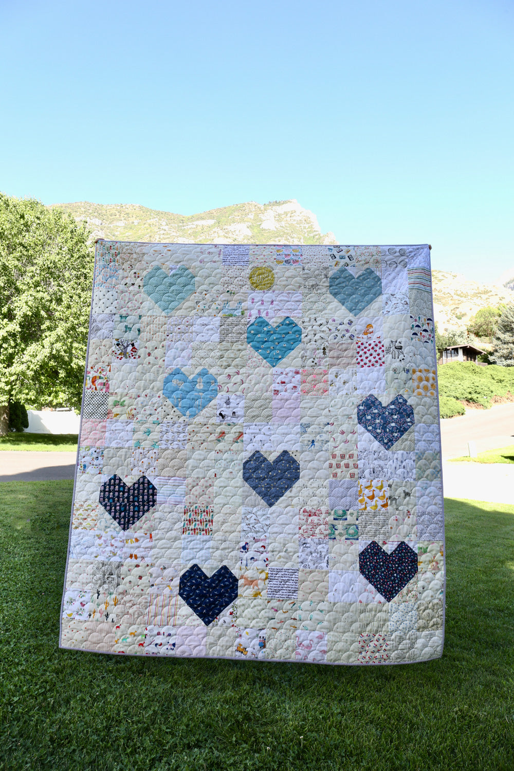 Love Drops Quilt Tutorial - Downloadable PDF