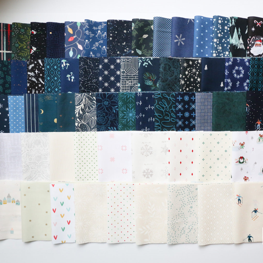 Happy Christmas Quilt Kit - Navy
