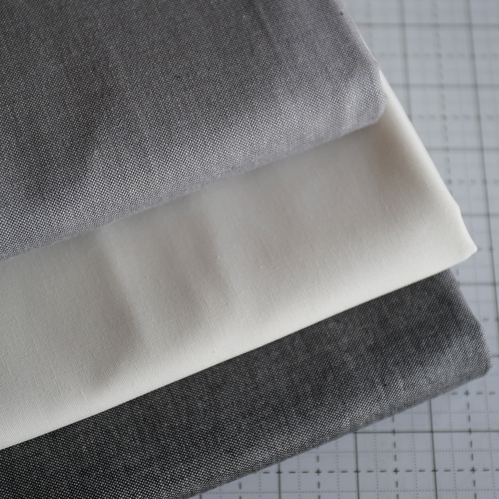 Buffalo Plaid Quilt Kit (Black, White, & Gray) - Throw Size