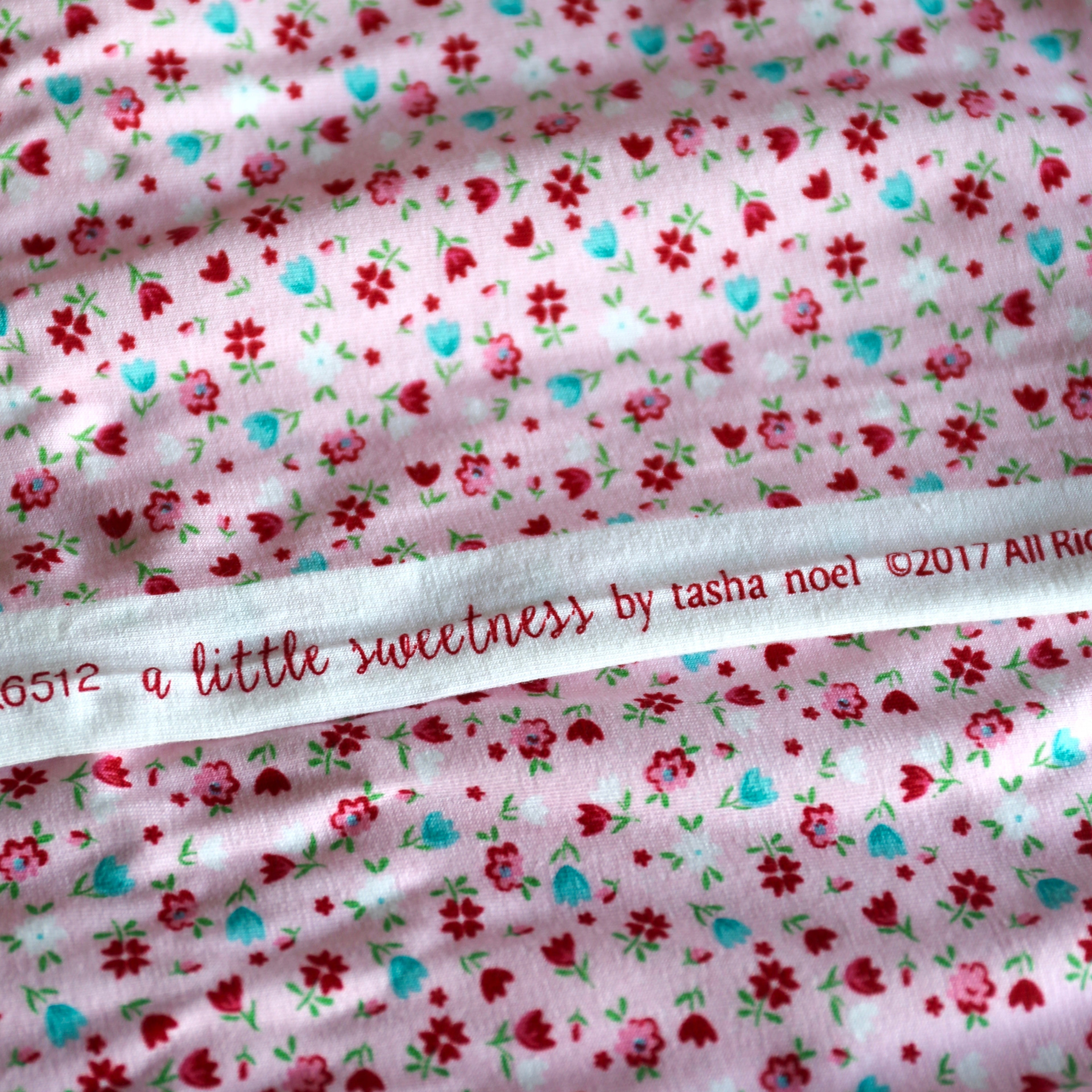 Tasha Noel A Little Sweetness Knit (Pink) - 2 Yards KNIT