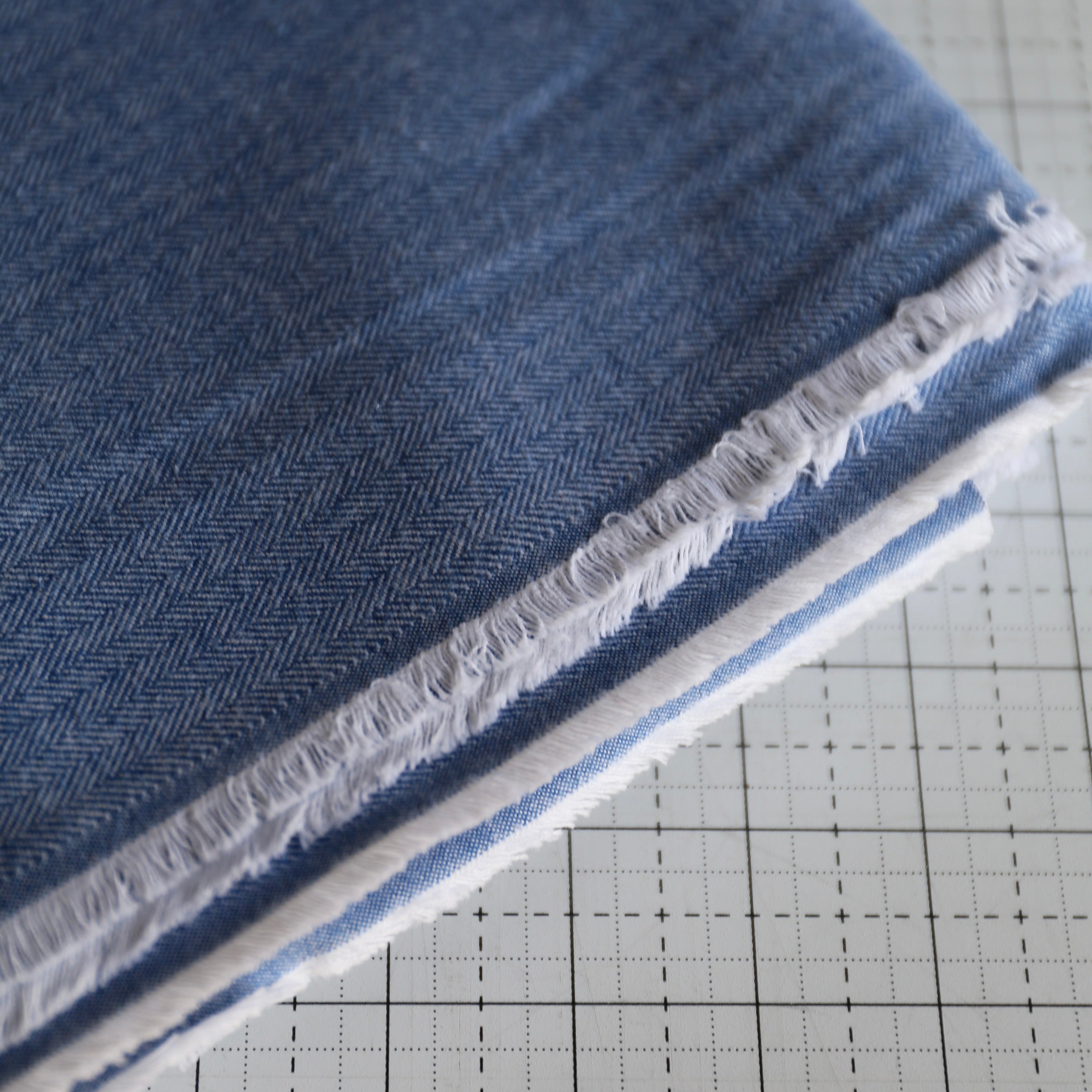 Robert Kauffman Shetland Flannel (Denim) - Yardage FLANNEL