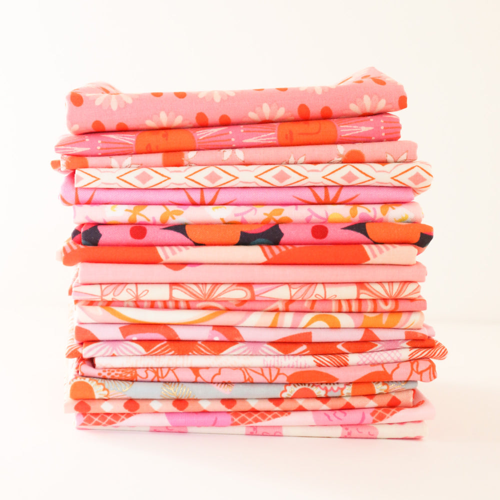 Pinky Orange - Fat Quarter Bundle