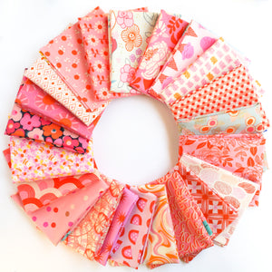 Pinky Orange - Fat Quarter Bundle