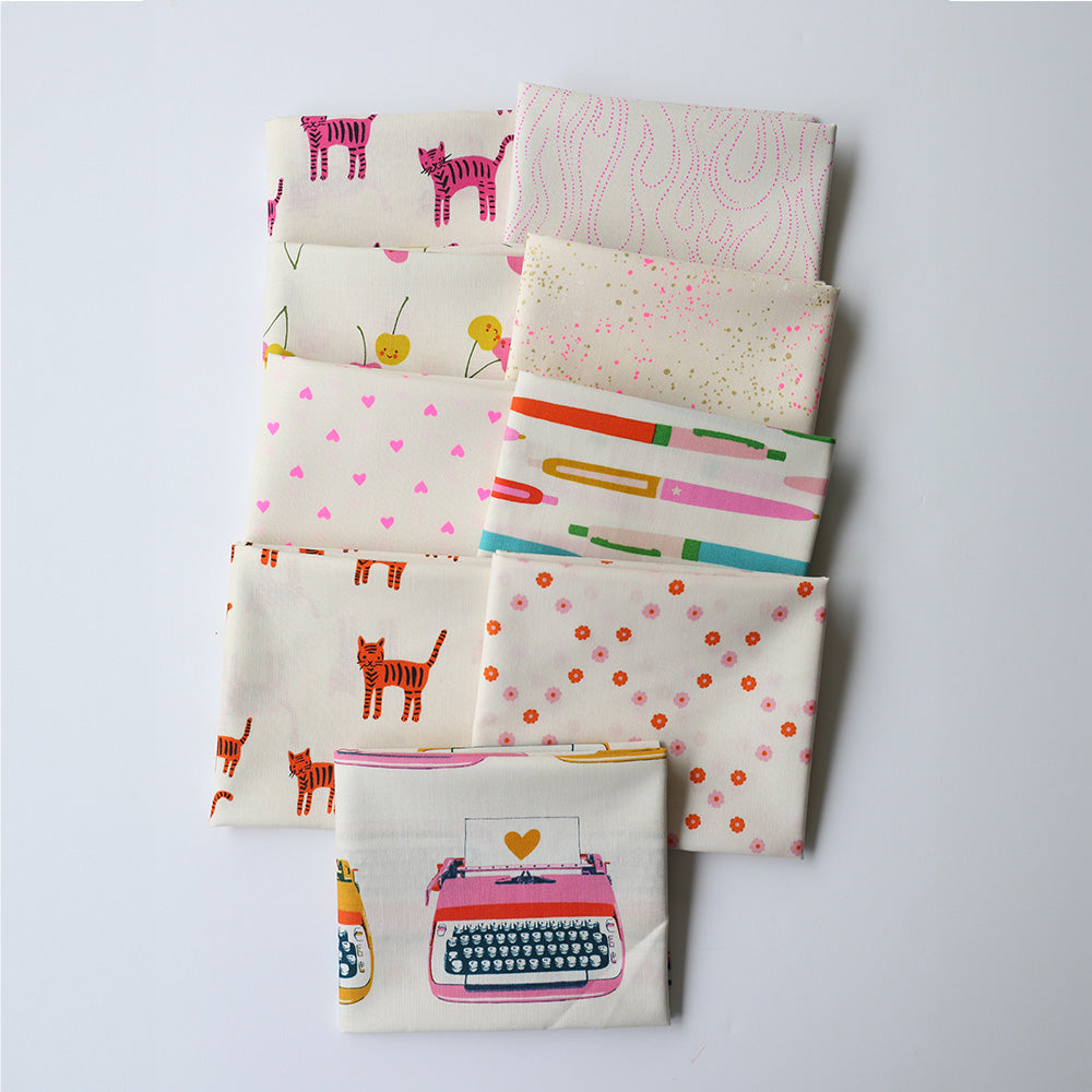 Ruby Star Society Low Volume (Typewriters) - Fat Quarter Bundle