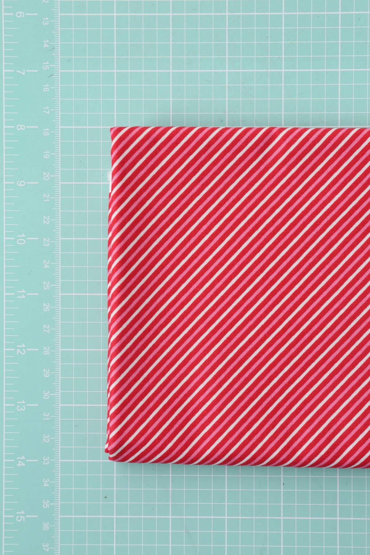 Be Mine stripe (red) by Stacy Iest Hsu - 1 Yard