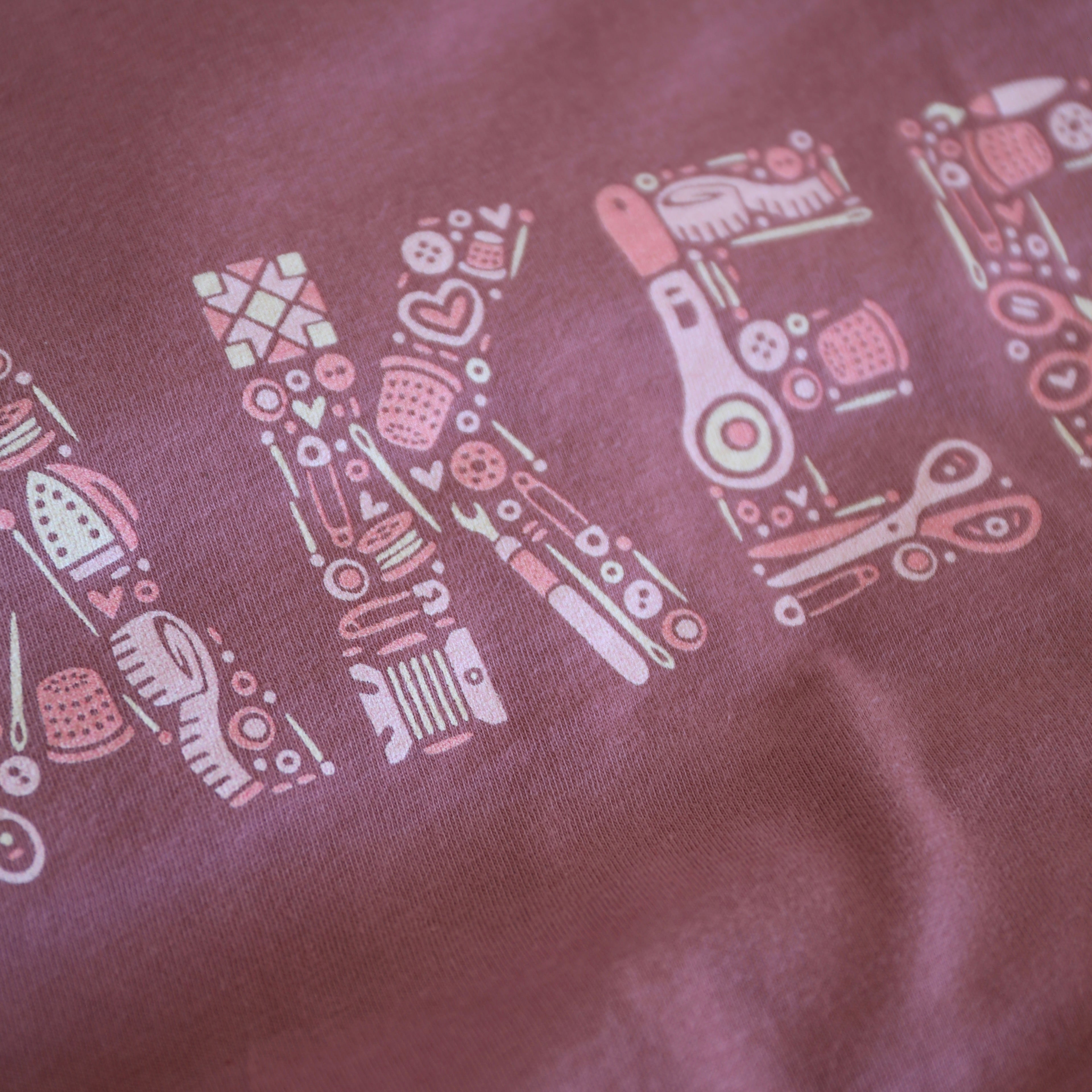 Sewing Maker - T-Shirt (Blush)