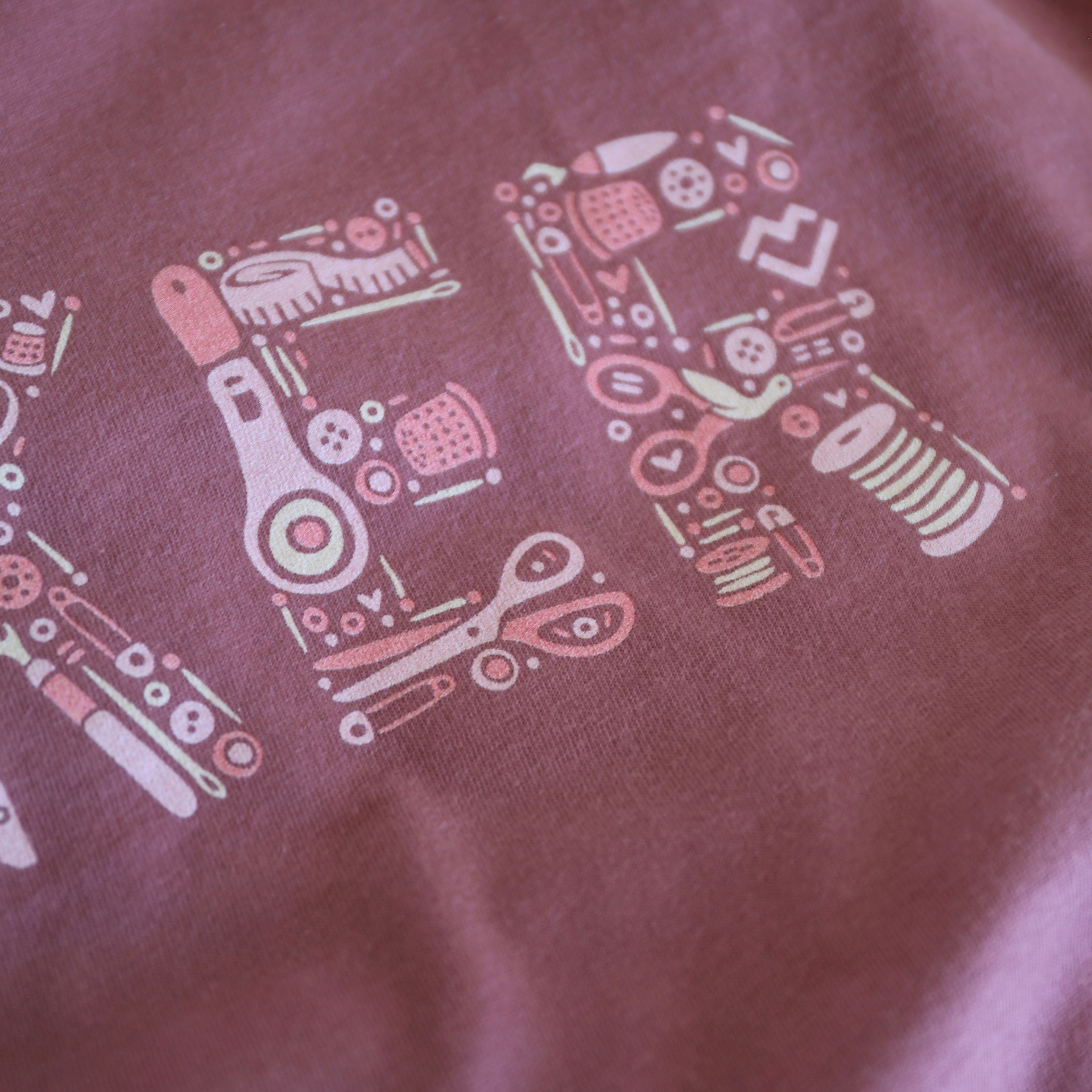 Sewing Maker - T-Shirt (Blush)