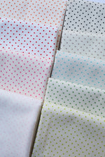 Le Creme Swiss Dots - Half Yard Bundle