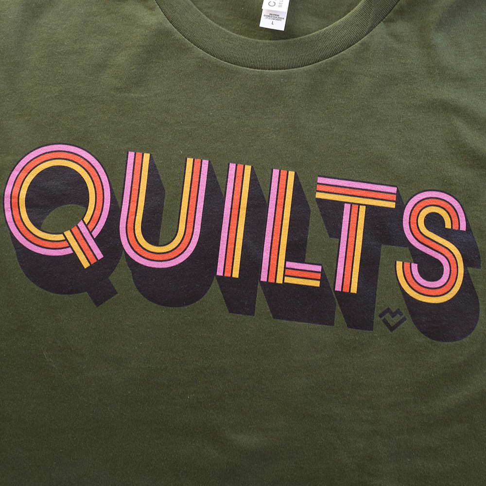 Quilts (Olive) - T-shirt