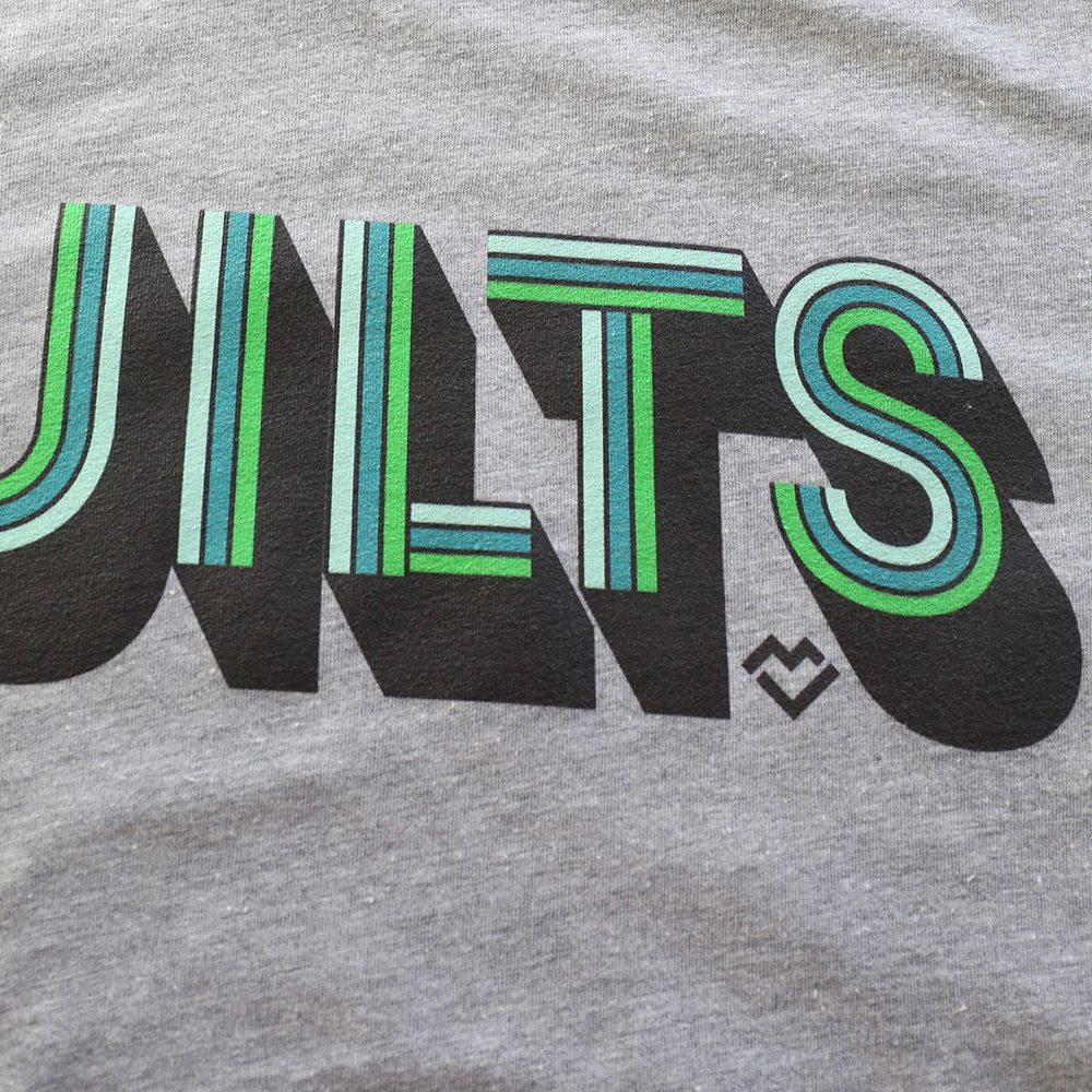 Quilts - T-shirt (Athletic Gray)