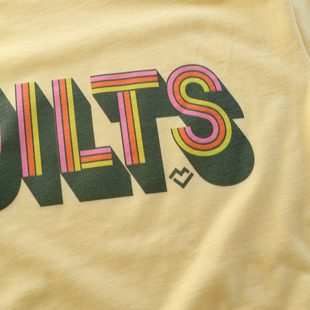 Quilts - T-shirt (Yellow)