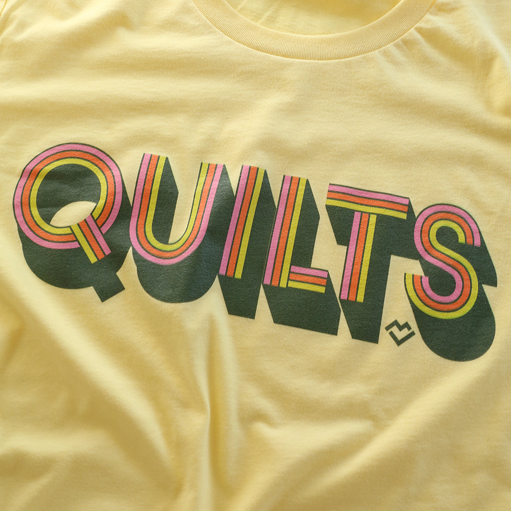 Quilts - T-shirt (Yellow)