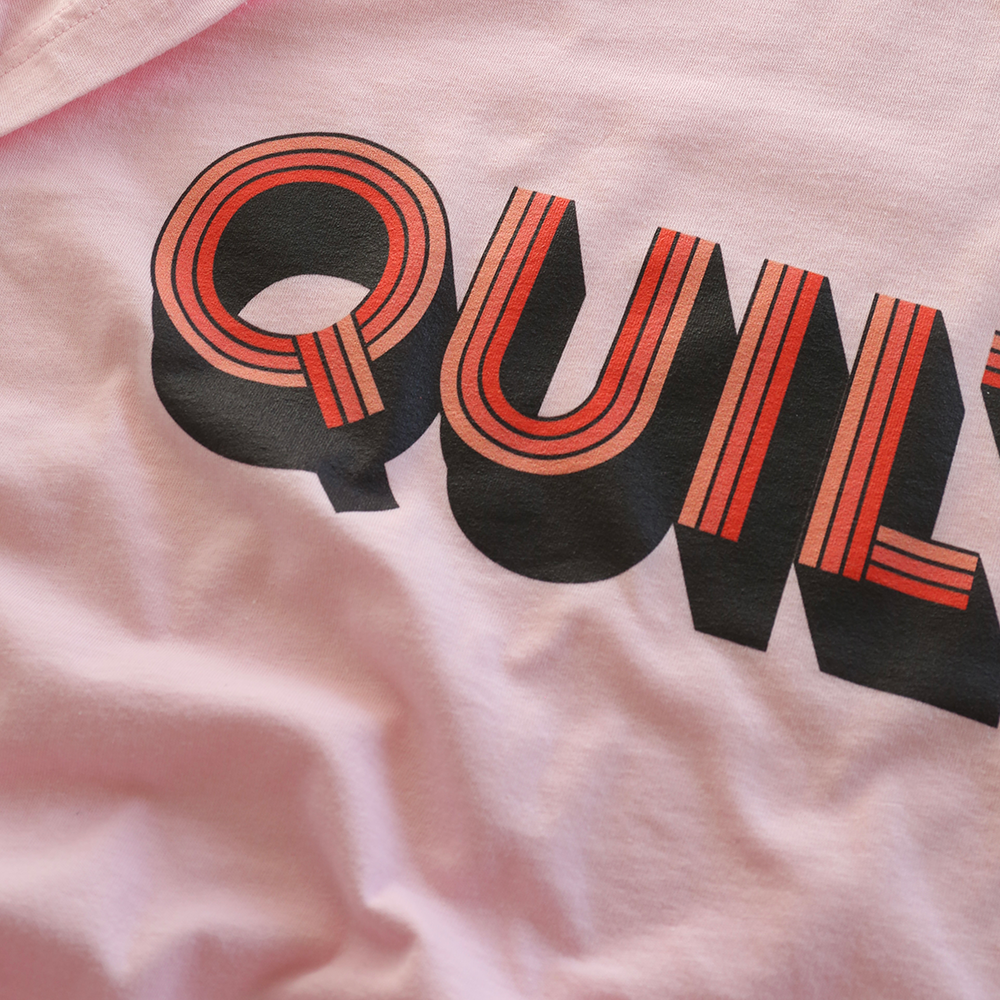 Quilts - T-shirt (Pink)