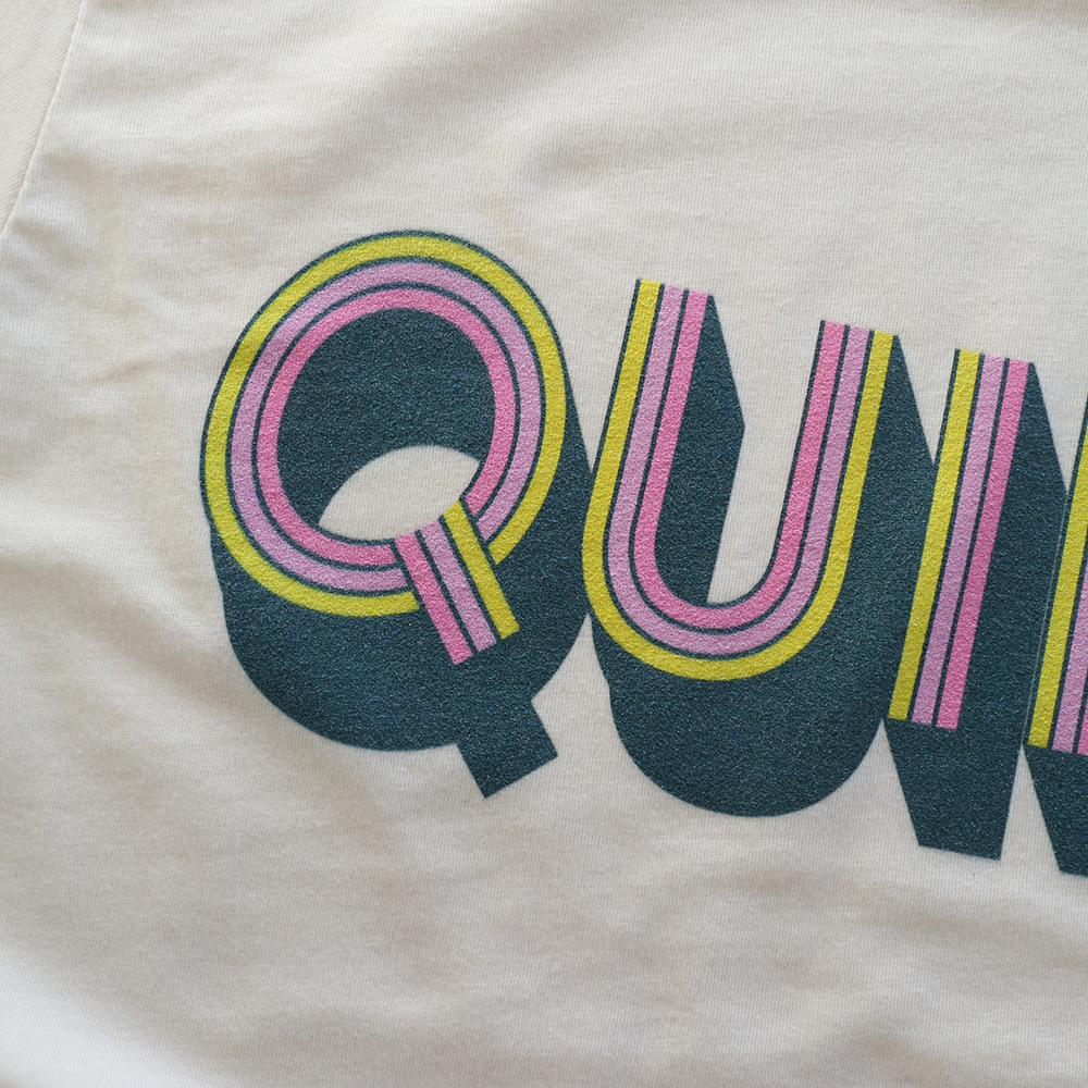 Quilts - T-shirt (Cream)