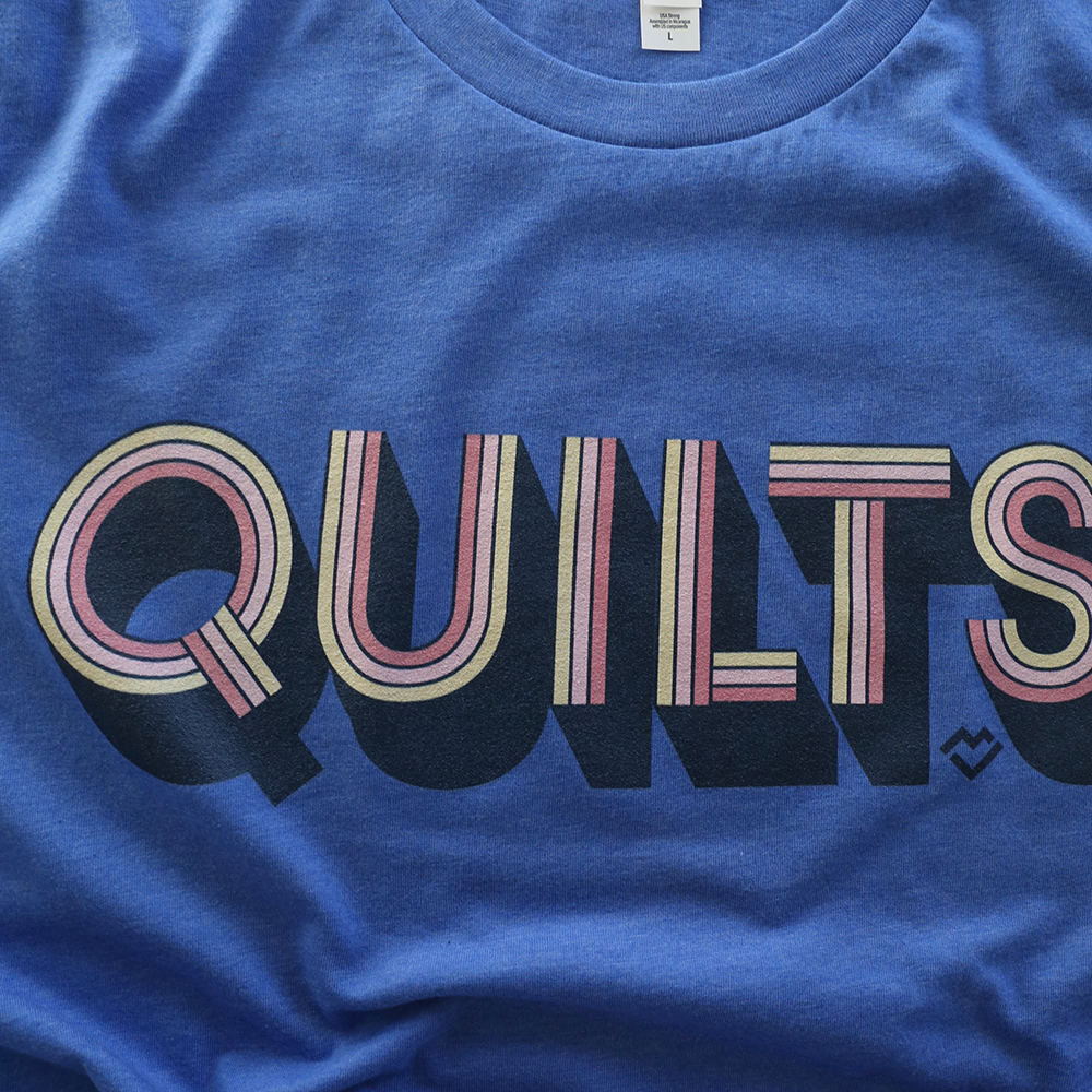 Quilts - T-shirt (Royal)