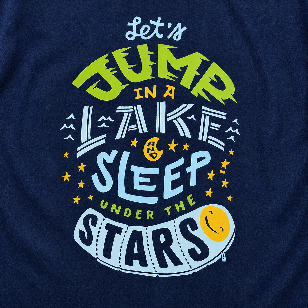 Let's Jump in a Lake - T-shirt