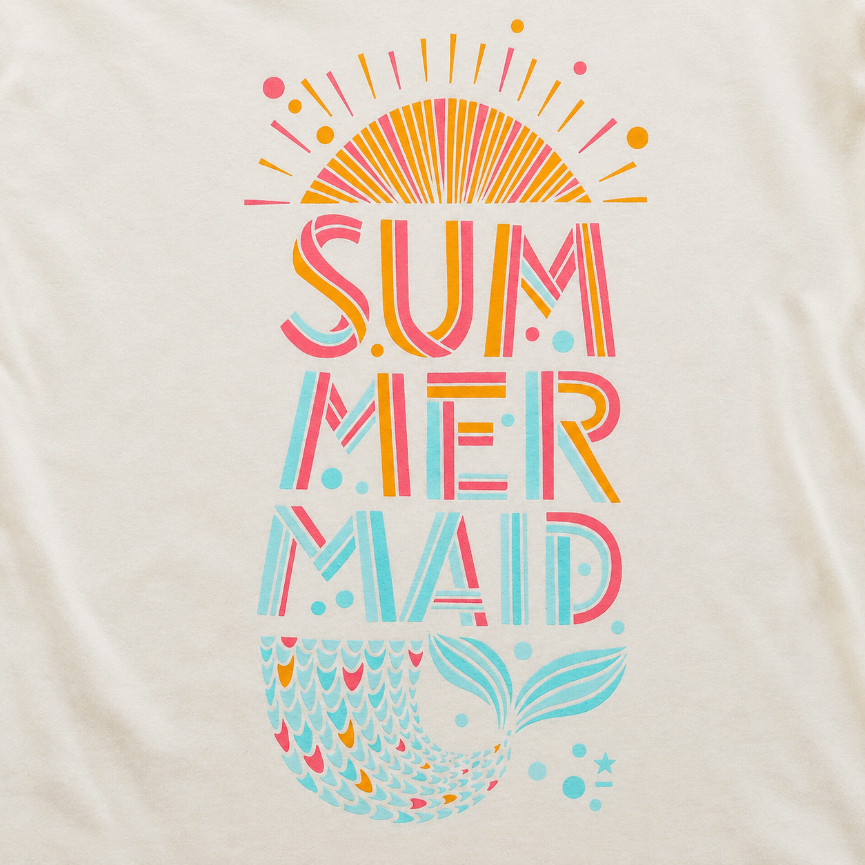 Summermaid - T-shirt (Cream)