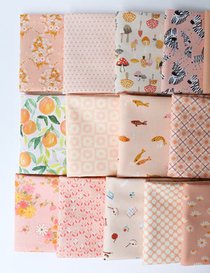 Peachy Pink - Fat Quarter Bundle