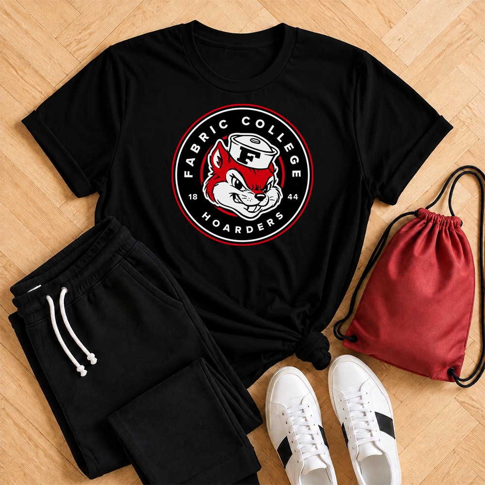 Fabric College: Emblem - T-shirt (Black)