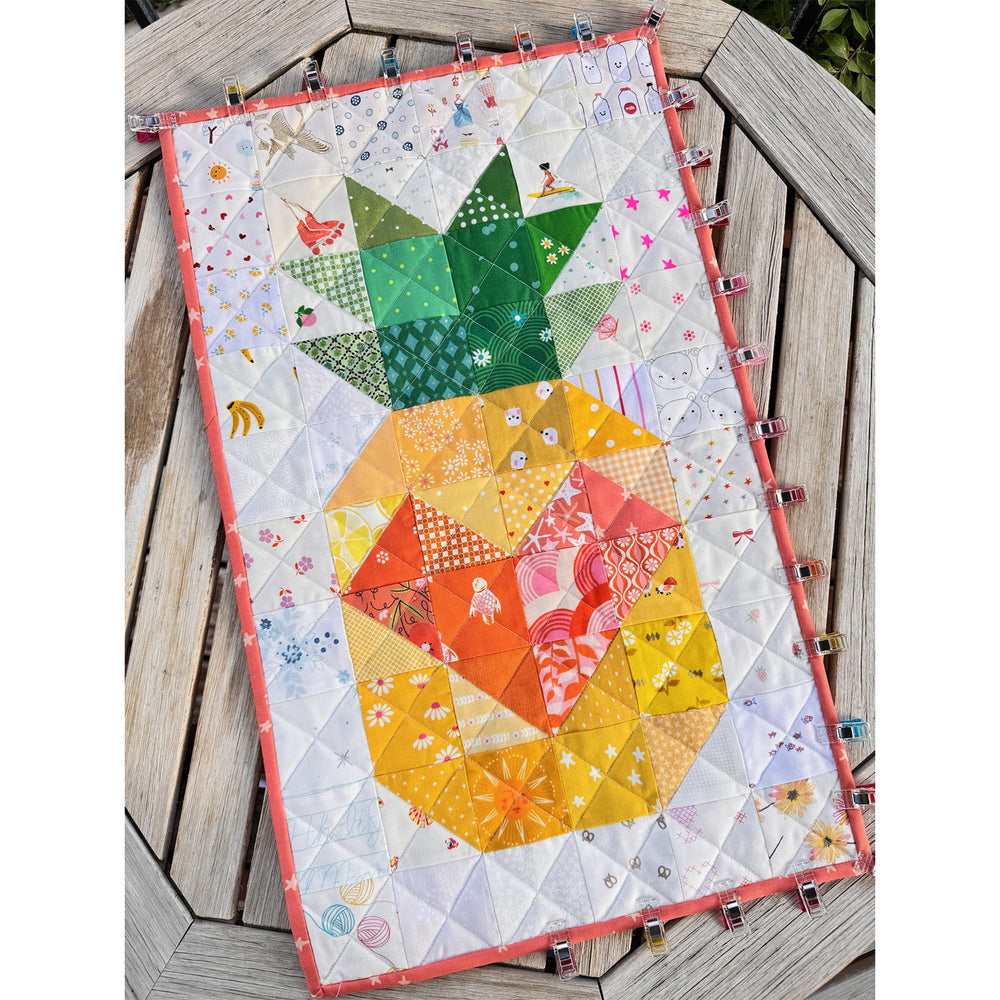 Pineapple Love Block - Mini Quilt Kit