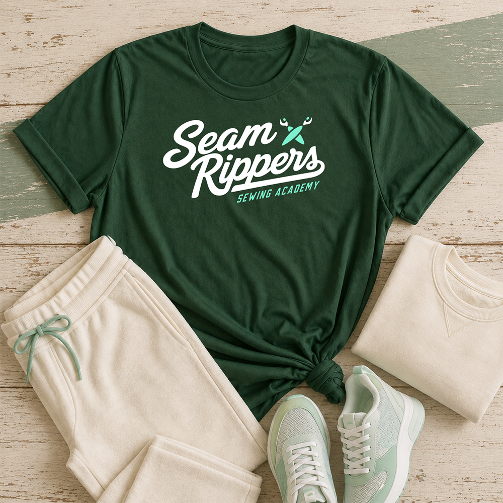 Sewing Academy: Seam Rippers Script - T-shirt (Forest)