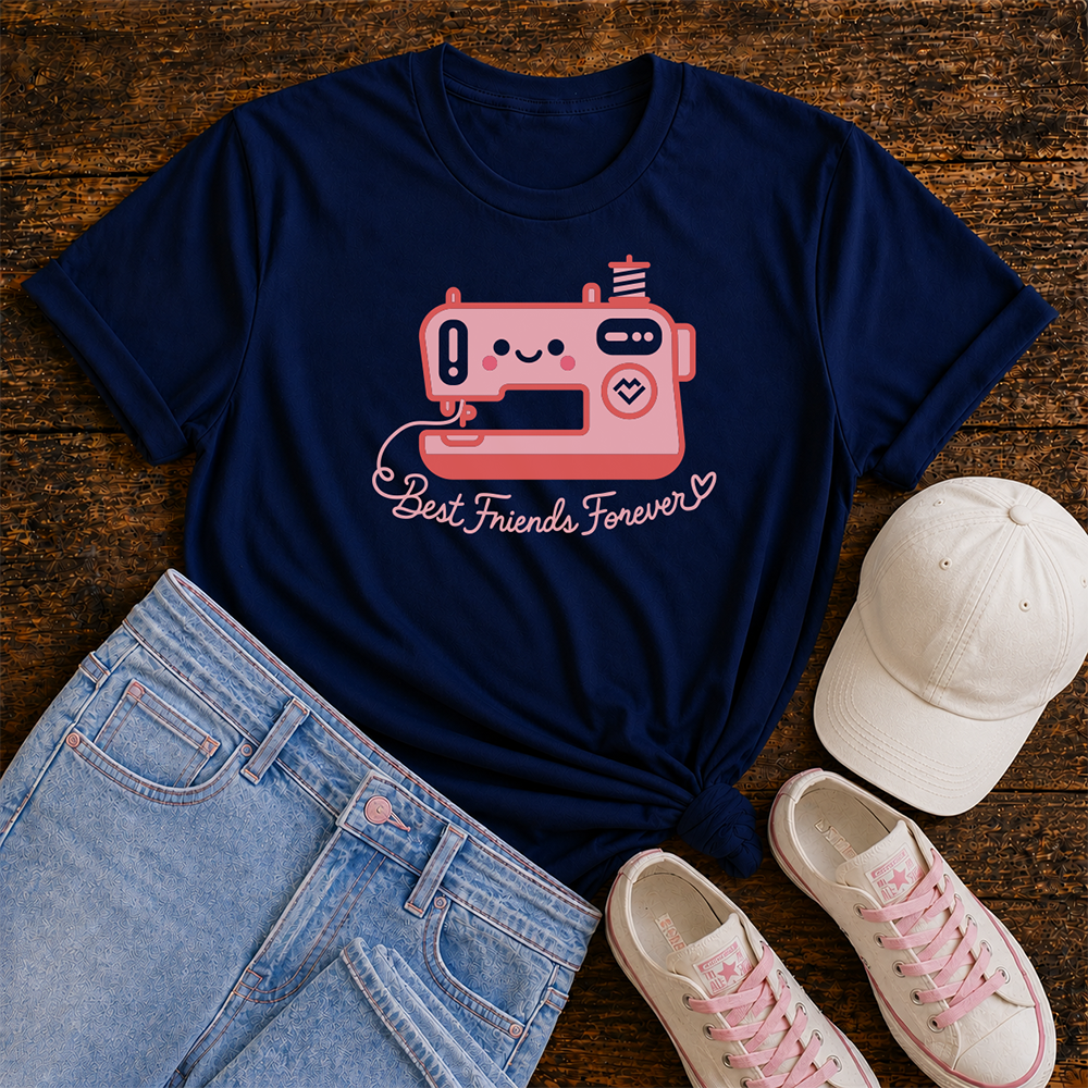 Best Friends Forever (Navy) - T-shirt