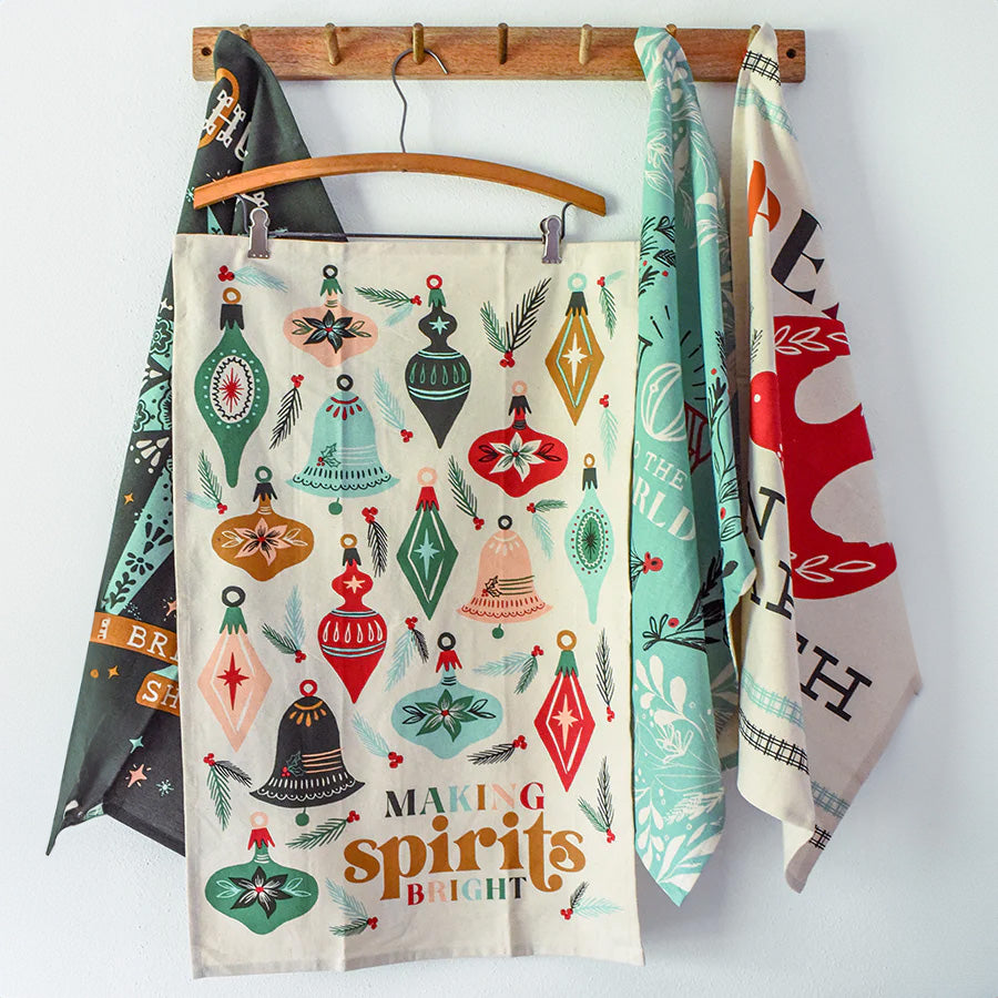 Cheer & Merriment - Tea Towels (Set of 4)