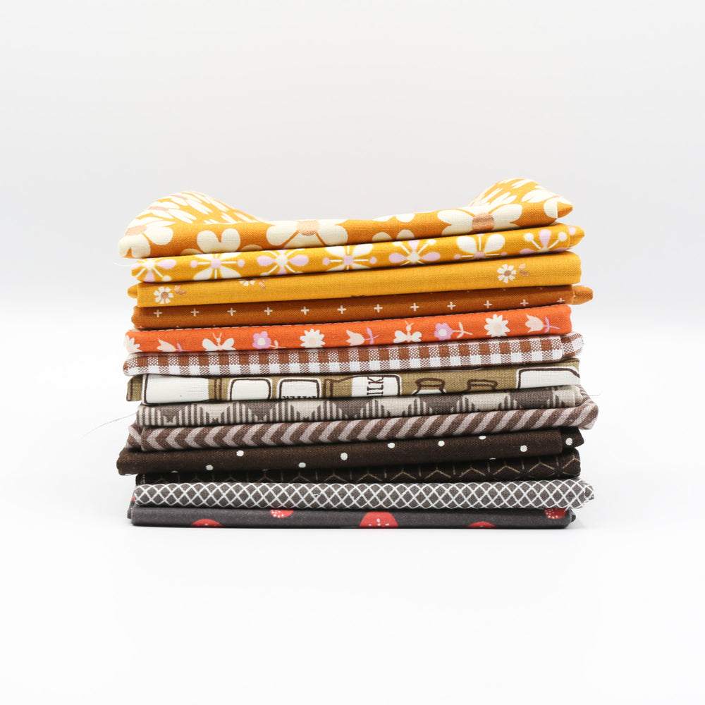 
            
                Load image into Gallery viewer, Chocolate Carmel - Fat Quarter Bundle
            
        