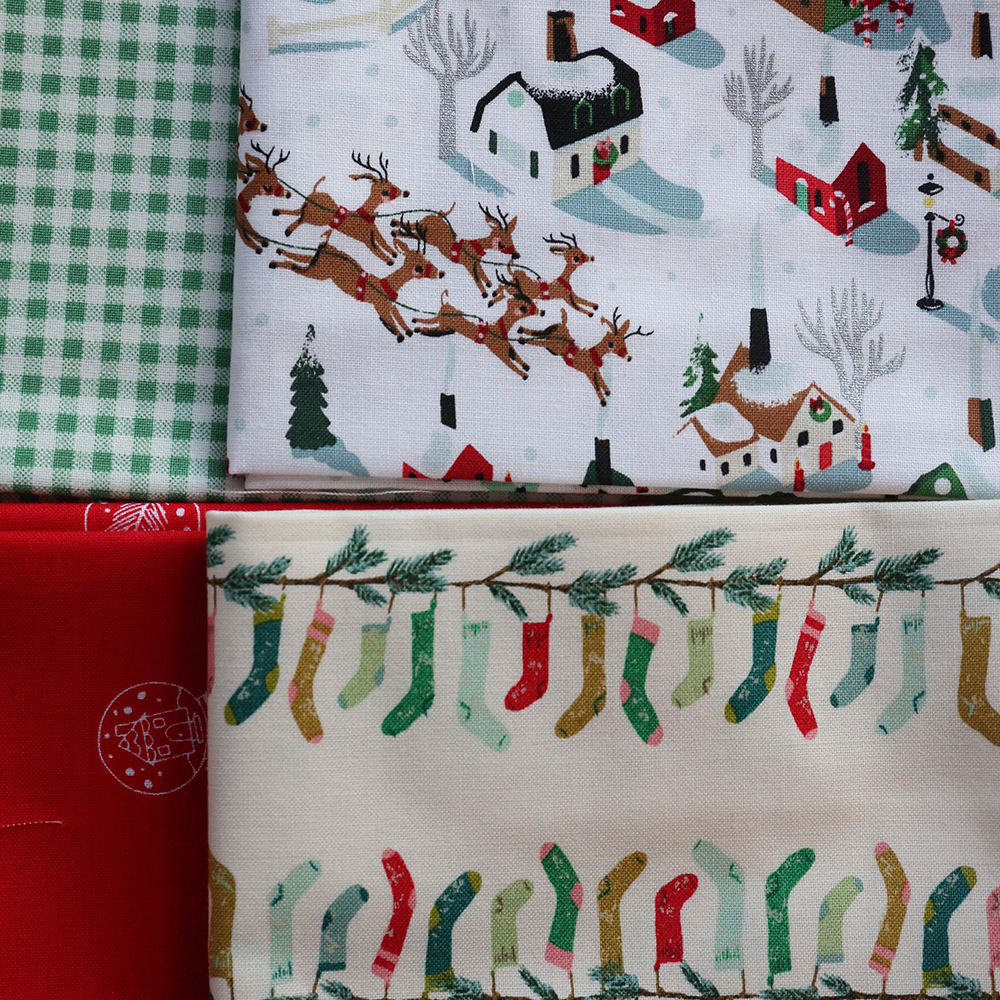 Christmas Toadstools 2 - Fat Quarter Bundle