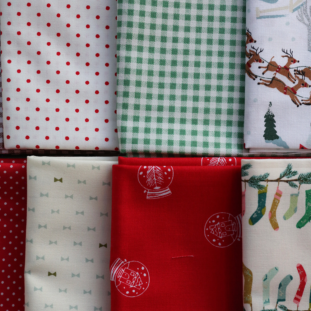 Christmas Toadstools 2 - Fat Quarter Bundle