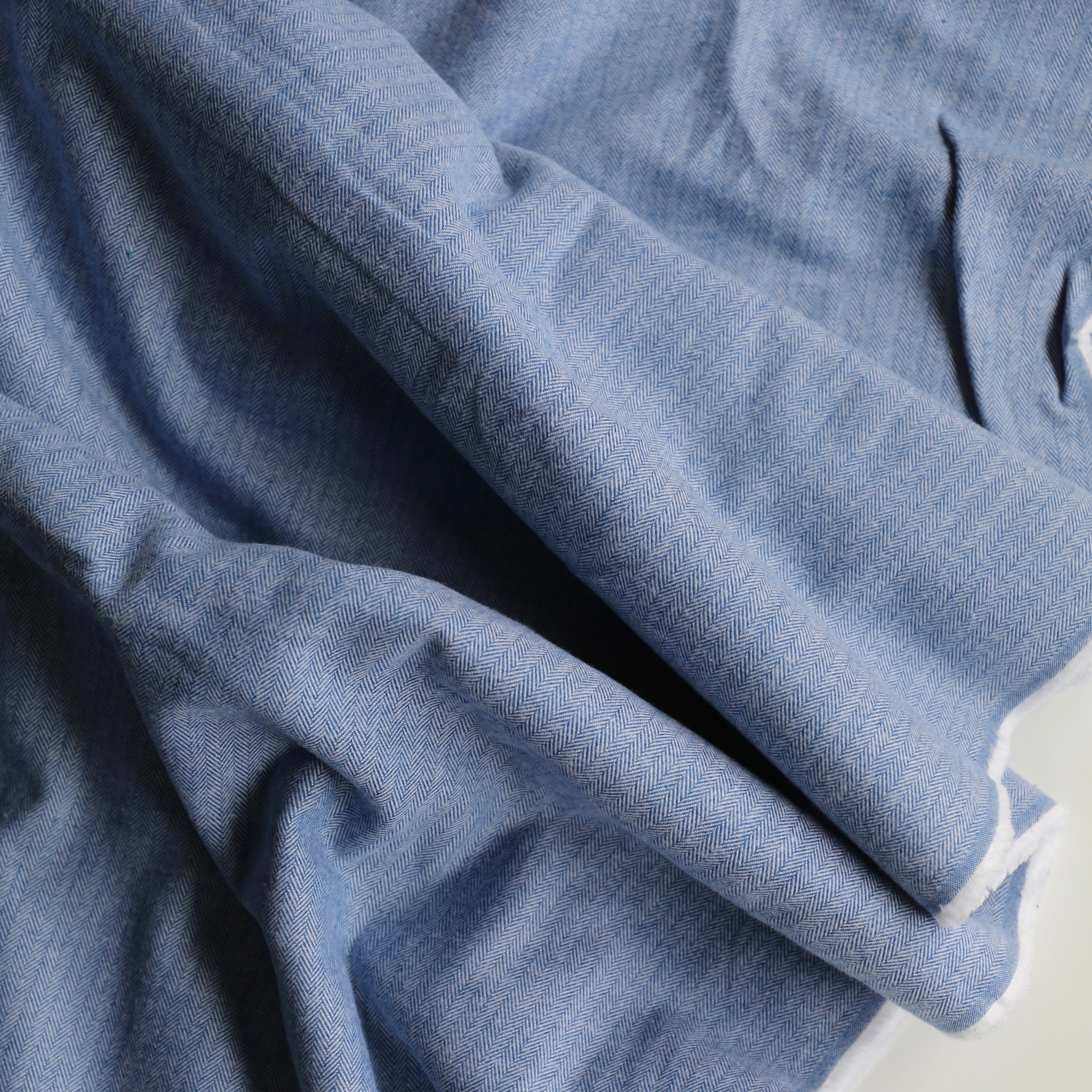 Robert Kauffman Shetland Flannel (Denim) - Yardage FLANNEL