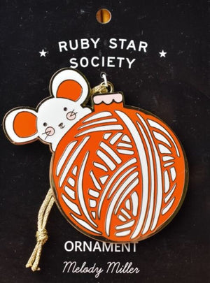 Ruby Star Society Mouse Ornament