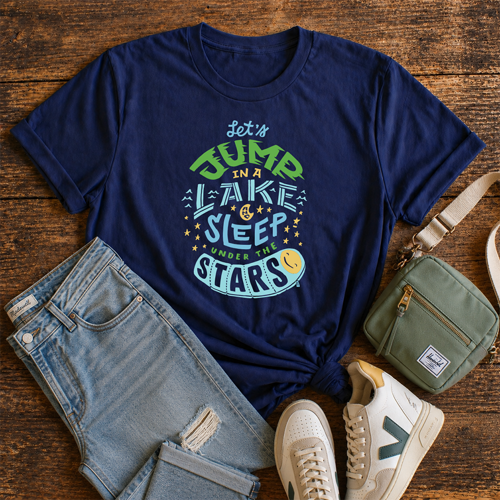 Let's Jump in a Lake - T-shirt