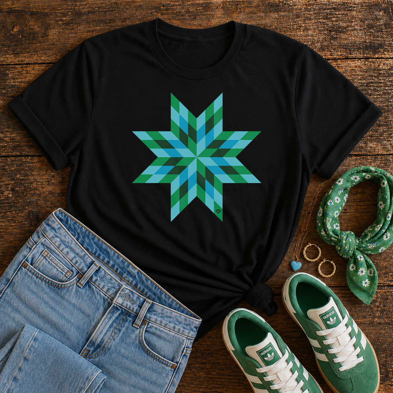Lone Star - T-shirt (Black)