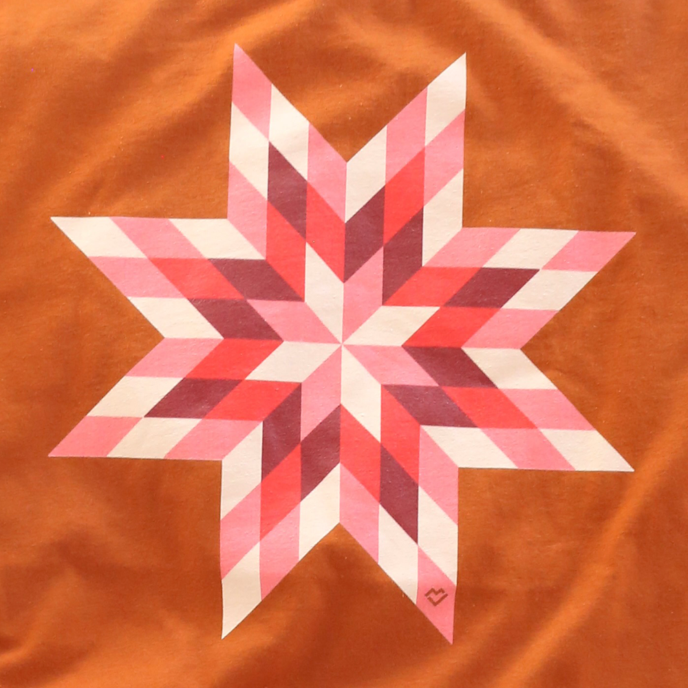 Lone Star - T-shirt (Rust)