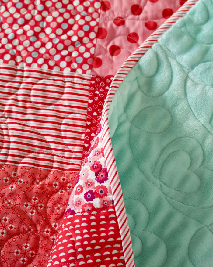 Love Drops Quilt Tutorial - Downloadable PDF