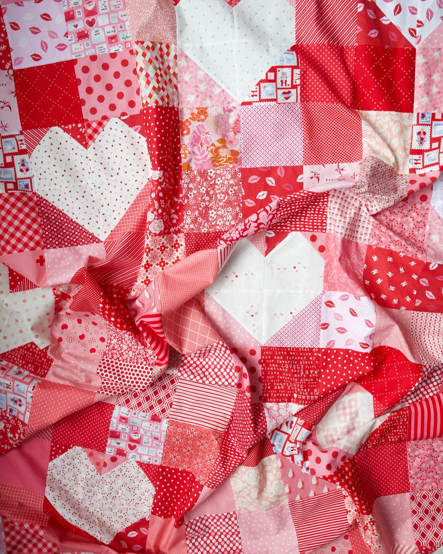 Love Drops Quilt Tutorial - Downloadable PDF