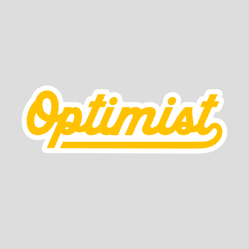 
            
                Load image into Gallery viewer, Optimist - Sticker
            
        