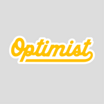 Optimist - Sticker