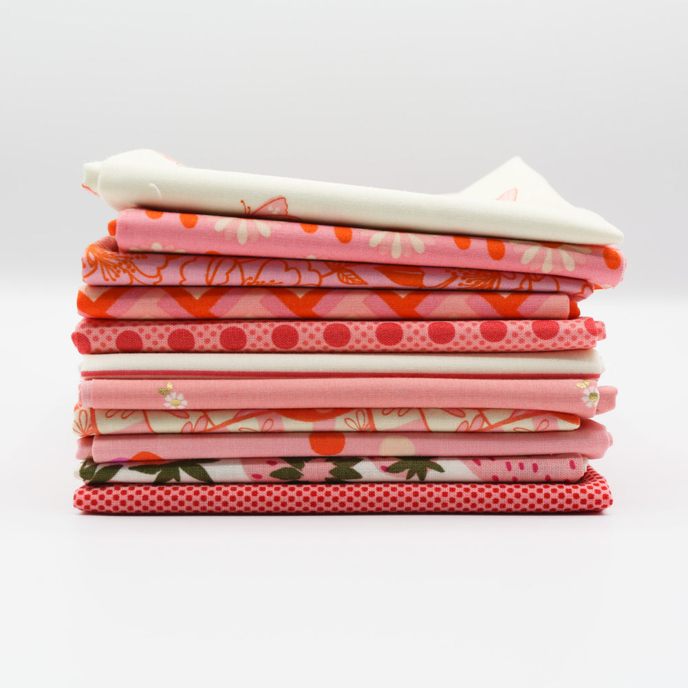 
            
                Load image into Gallery viewer, Pink Butterflies - Fat Quarter Bundle
            
        