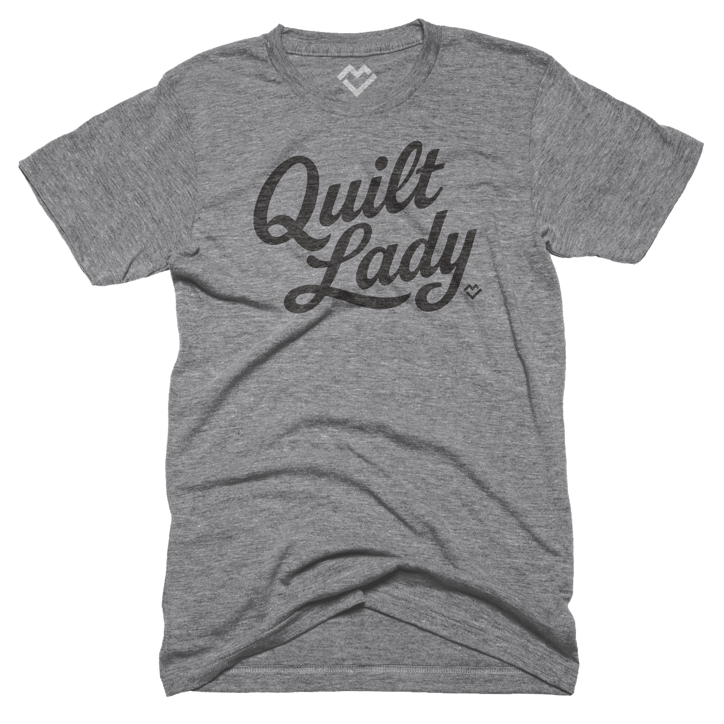 Quilt Lady - T-shirt (Heather Gray)