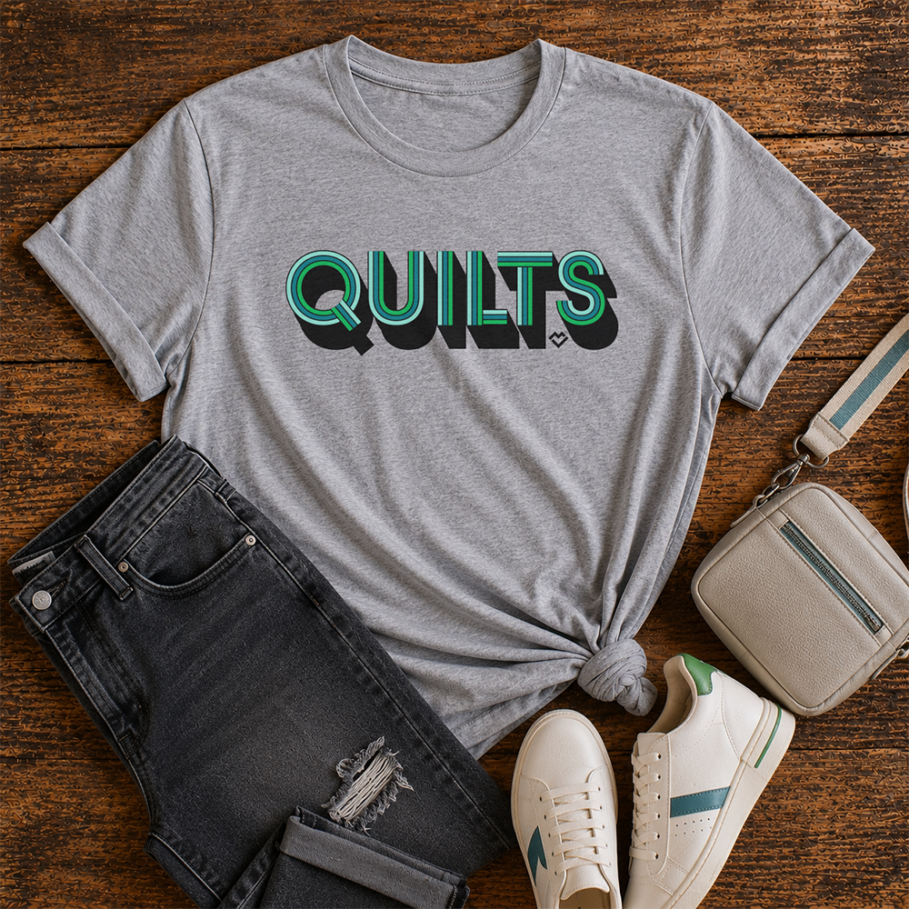 Quilts - T-shirt (Athletic Gray)