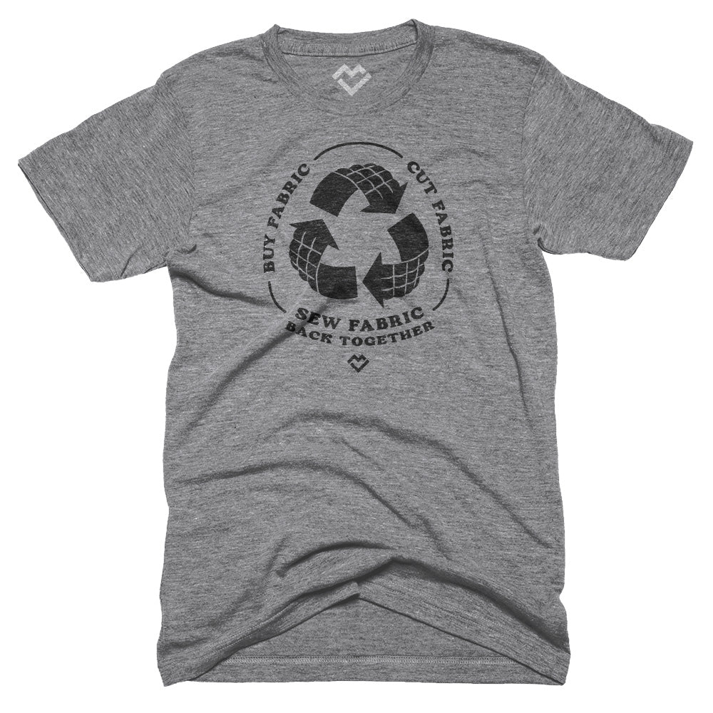 Fabric Recycling - T-shirt (Heather Gray)